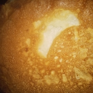 炊飯器で　チーズケーキ風ヨーグルトケーキ